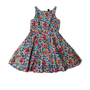 Polo by Ralph Lauren Colorful Floral Kids Dress
